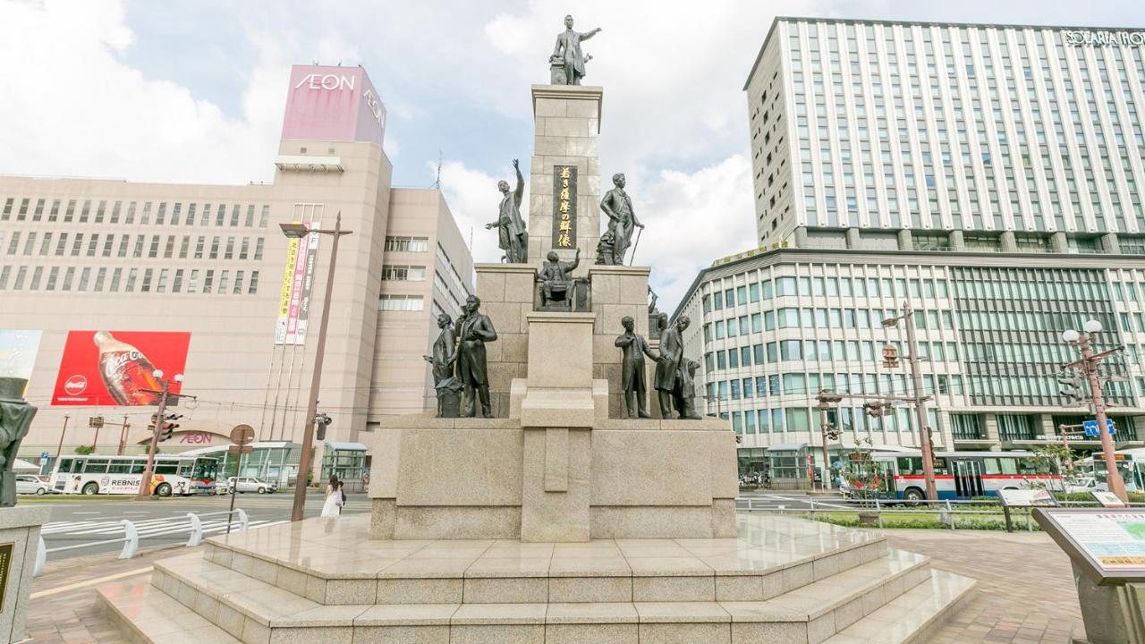 Toyoko Inn Kagoshima Chuo Eki Nishi Guchi Exteriör bild